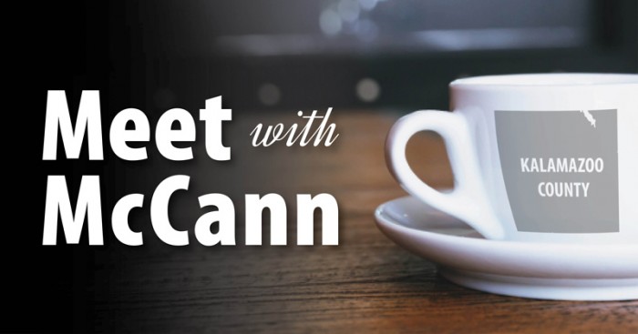 Meet with McCann, Coffee Hour