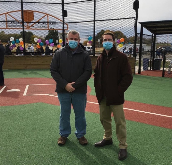 Grand opening of the Southwest Michiga
n miracle field in Schoolcraft