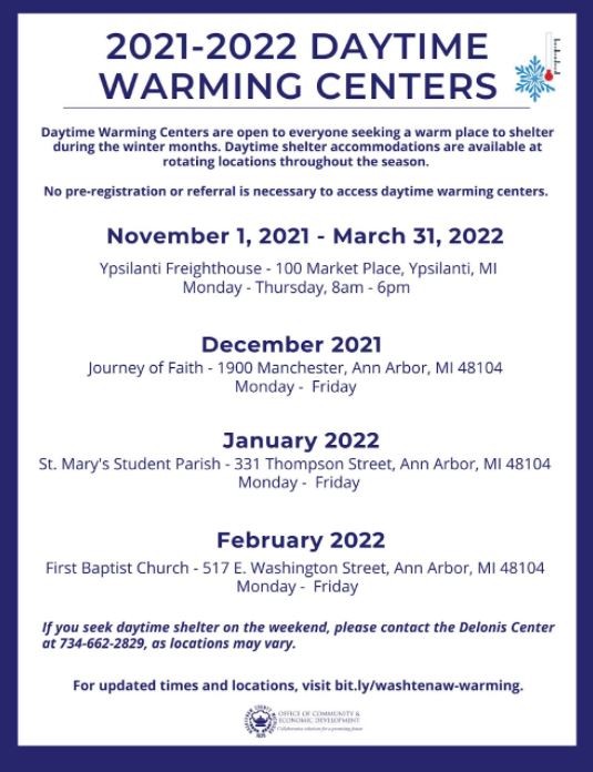 Daytime Warming Centers