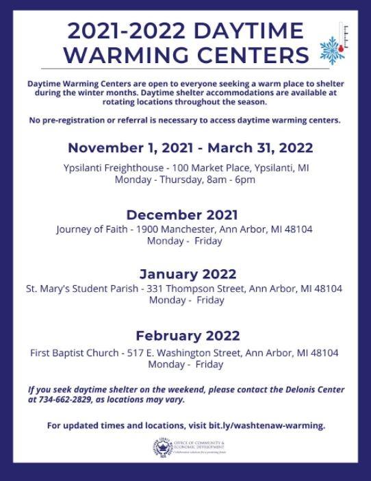 Daytime Warming Centers