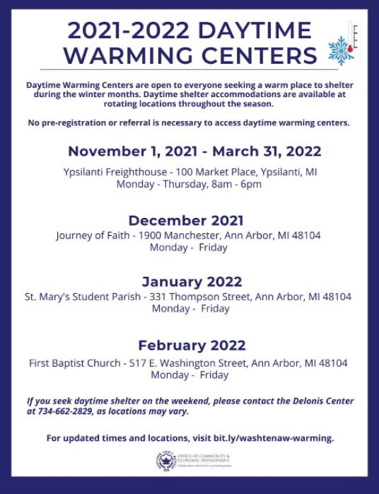 Daytime Warming Centers