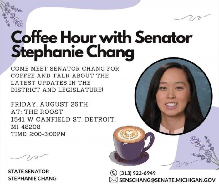 Coffee Hour with Senator Stephanie Chang