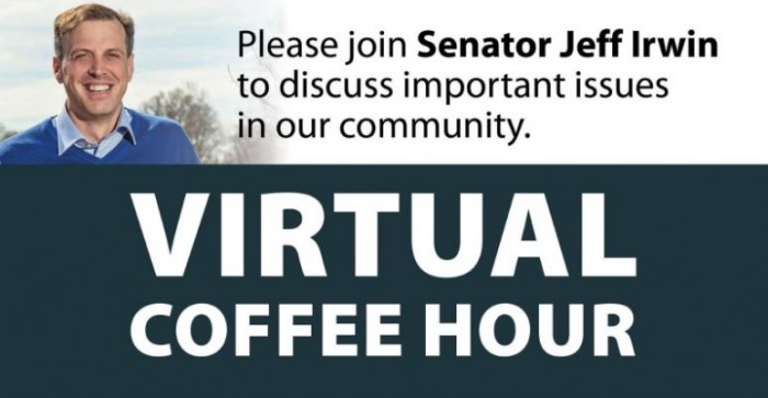 Senator Irwin  Virtual Coffee Hour
